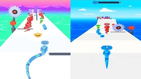 Snake Run Race・3D Running Game android game play #snakerunrace part 08