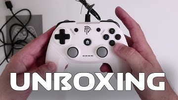 EasySMX Wired Gamepad for PC Windows Games/ Android/ PS3/ TV Box Unboxing / Review