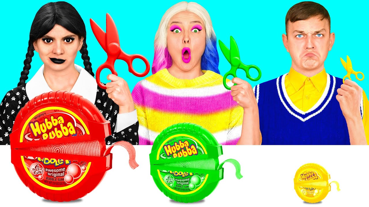 Μεγάλο, Μεσαίο και Μικρό Φαγητό Challenge | Αστείες διατροφικές Challenges