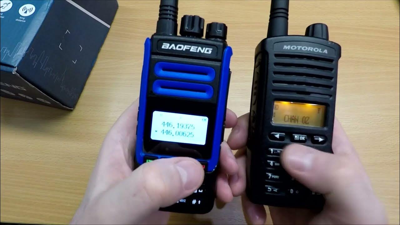 Рация Baofeng BF H7. Обзор новой модели рации Баофенг - YouTube