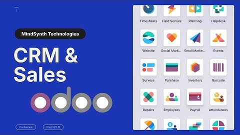 Odoo CRM & Sales Basic Training | Odoo 18 | Mindsynth Technologies | Odoo Training in Bangla