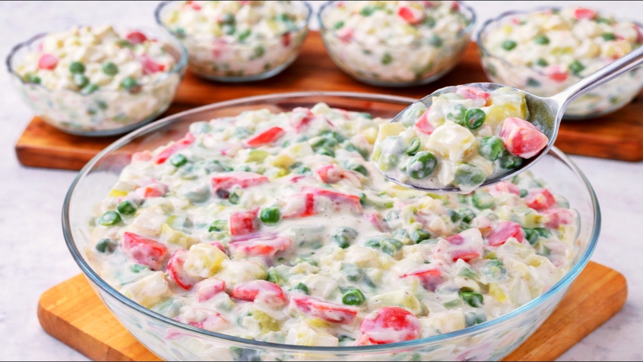 Creamy Salad Recipe By Gizaa Kada! Ramadan Recipe 2026