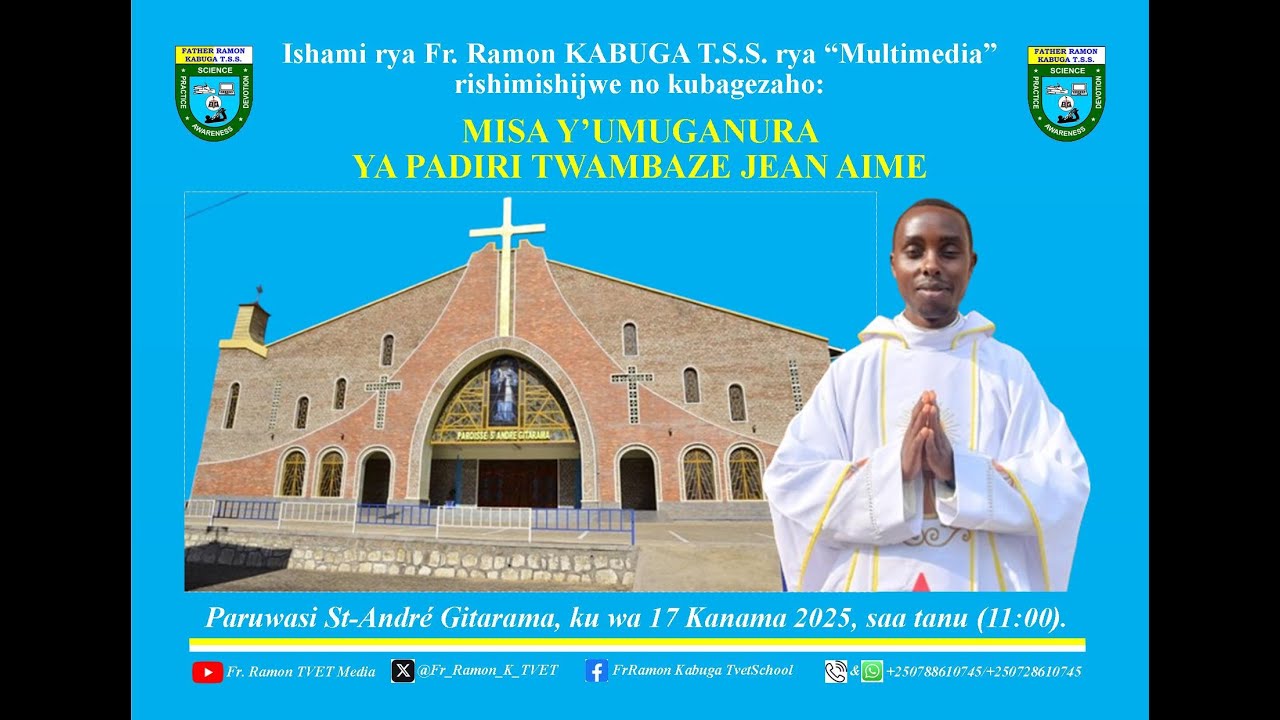 IBIRORI BYA MISA Y'UMUGANURA YA PADIRI JEAN AIMÉ TWAMBAZE