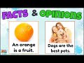 Facts and Opinions Quiz