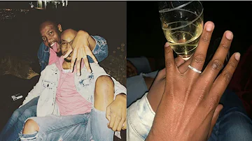 Halala! Moshe Ndiki and Phelo Bala are engaged