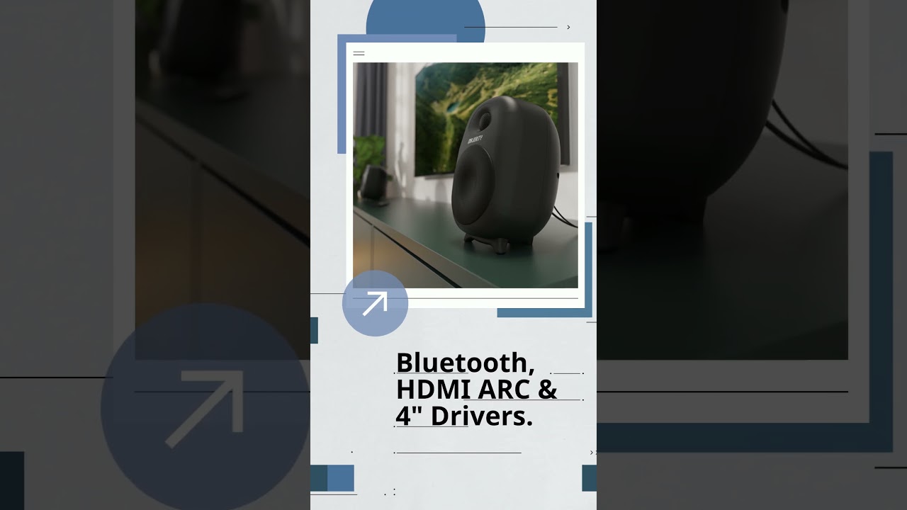 Majority D80 Active Bluetooth Speakers