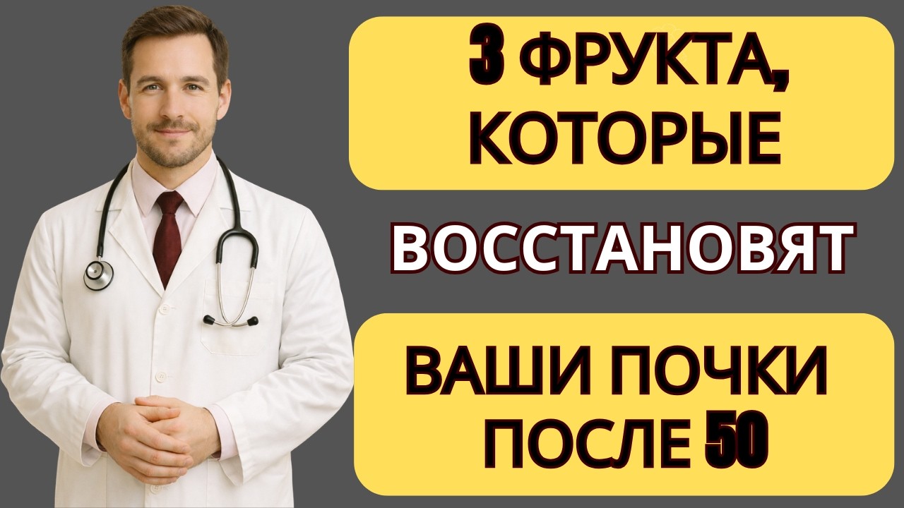 3 фрукта, которые помогают почкам работать легче после 50 |Здоровье без спешки