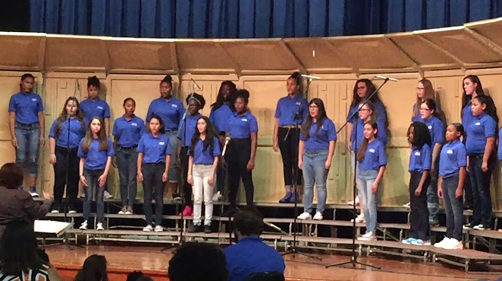 Bleyl middle school Varsity Choir