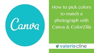 How to choose colors for Facebook posts from photographs with Canva screenshot 3