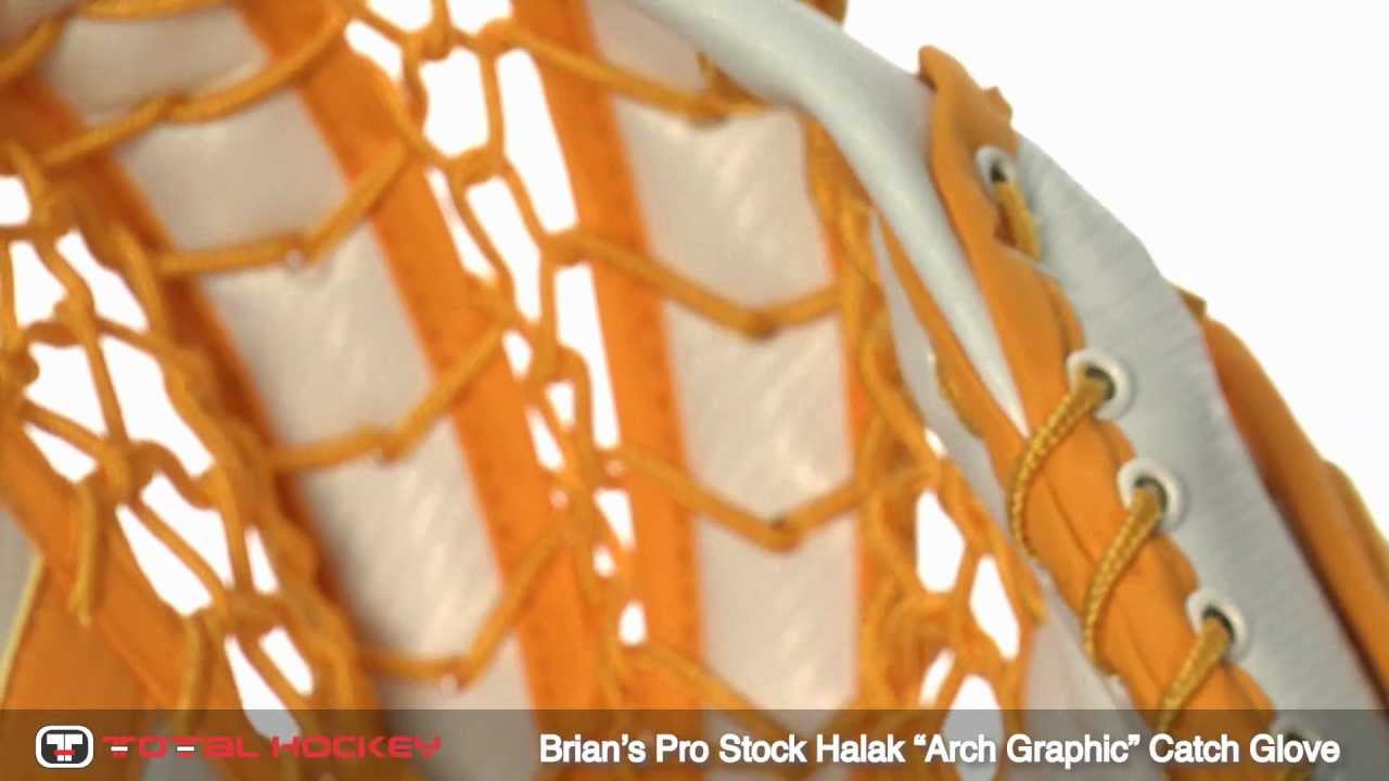 Brian's Pro Stock Halak Arch Graphic Goalie Catch Glove
