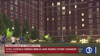 Video: Spring break eliminated at CCSU as part of COVID-19 plans