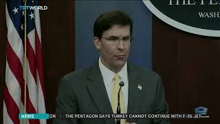 US says Turkey should choose either F-35 or S-400s