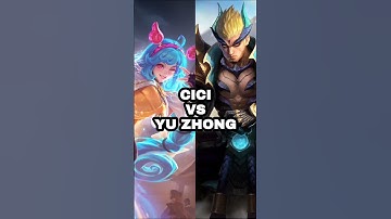 Cici vs Yu Zhong #mobilelegends #mlbb #ml
