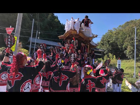 平成30年 中佐備だんじり祭り 甘南備でんでん 2018/10/21(日)