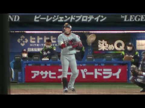亀井善行セカンドフライに抑える金久保 【CSファイナル ヤクルトスワローズ対 読売ジャイアンツ2021年11月12日】