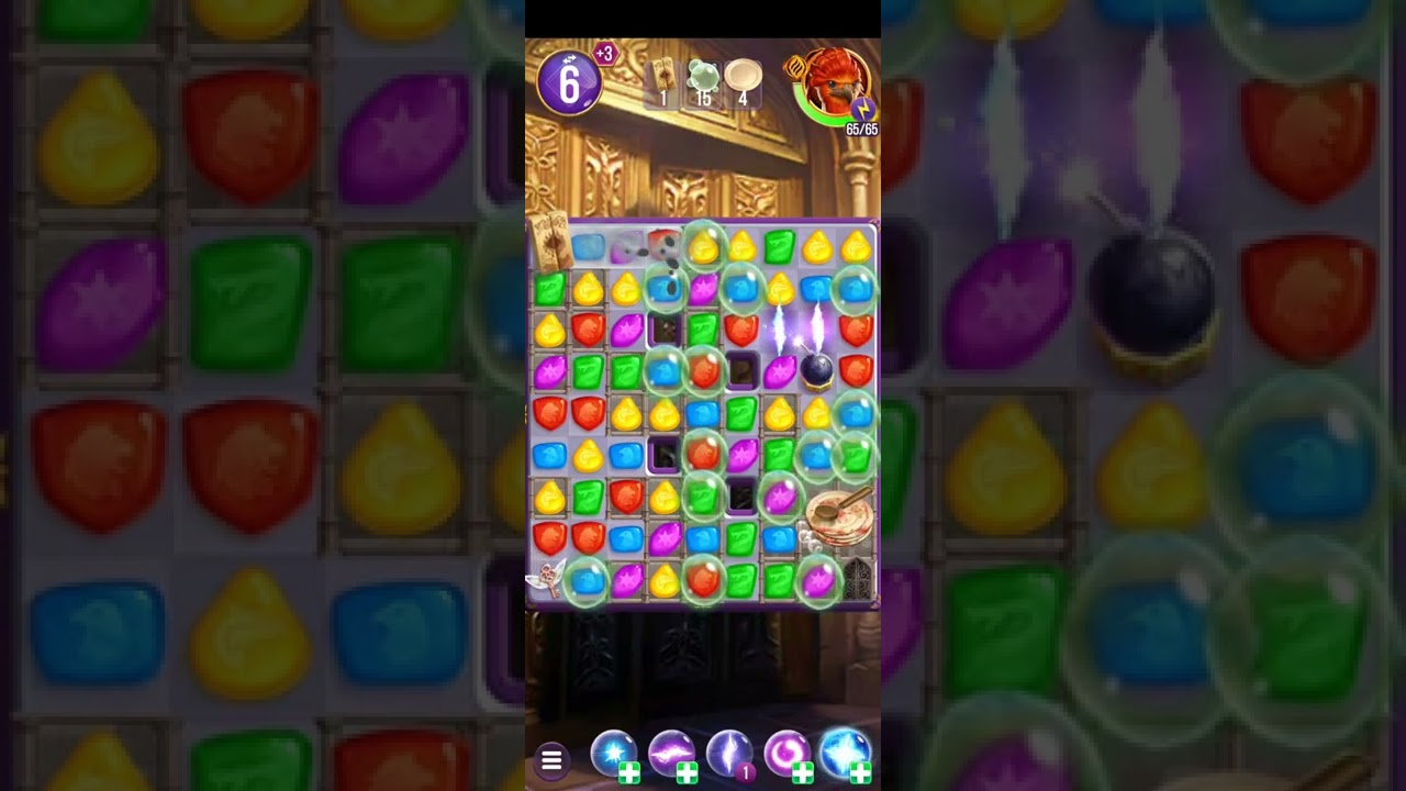 Harry Potter: Puzzles & Spells level 2063 no boosters