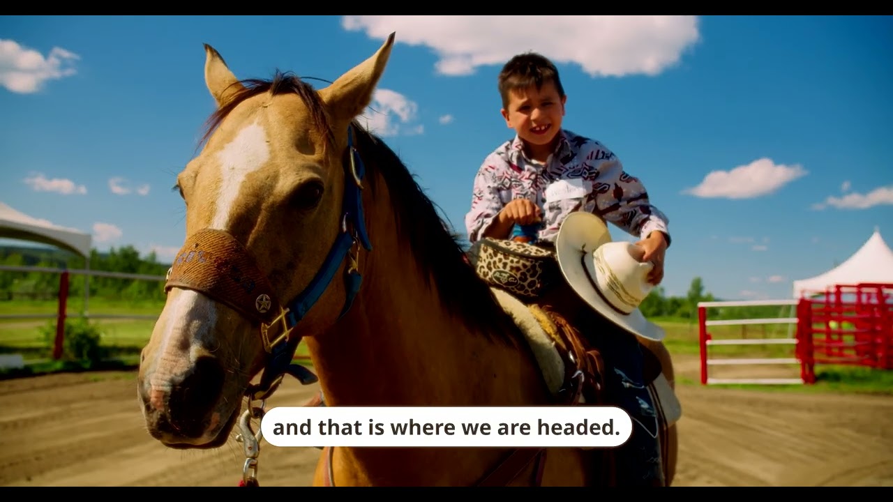 Видео с территории индейской резервации Хафвей-Ривер