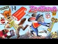 SLOTH UNBOXING? Lets Play DISNEY INFINITY 3.0 Zootopia Challenge w/ Nick & Judy (FGTEEV CHALLENGE)