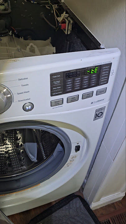 washer LG WM3270CW error EE, doesn't start cycle