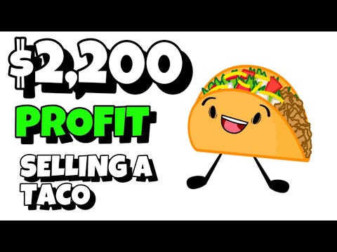 ,200 Profit Selling A TACO!! 🌮 ,200 Profit Selling A TACO!! 🌮