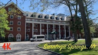4K eBike Tour: Saratoga Spa State Park from the Gideon Putnam to Downtown Saratoga Springs and Back