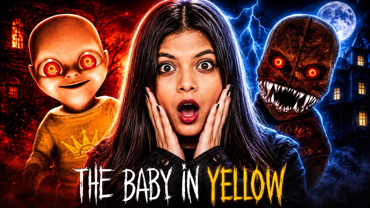 BABY IN YELLOW HORROR GAMEPLAY 😈 | Kartoos Live 🔥