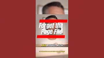 Forget the Page File