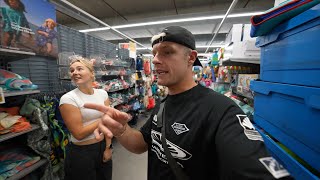 BUYING GEAR FOR THE CAMPER TRIP! #4715 #4716
