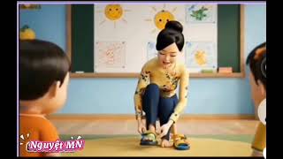 2B video hướng dẫn trẻ kỹ năng đi dép quai hậu