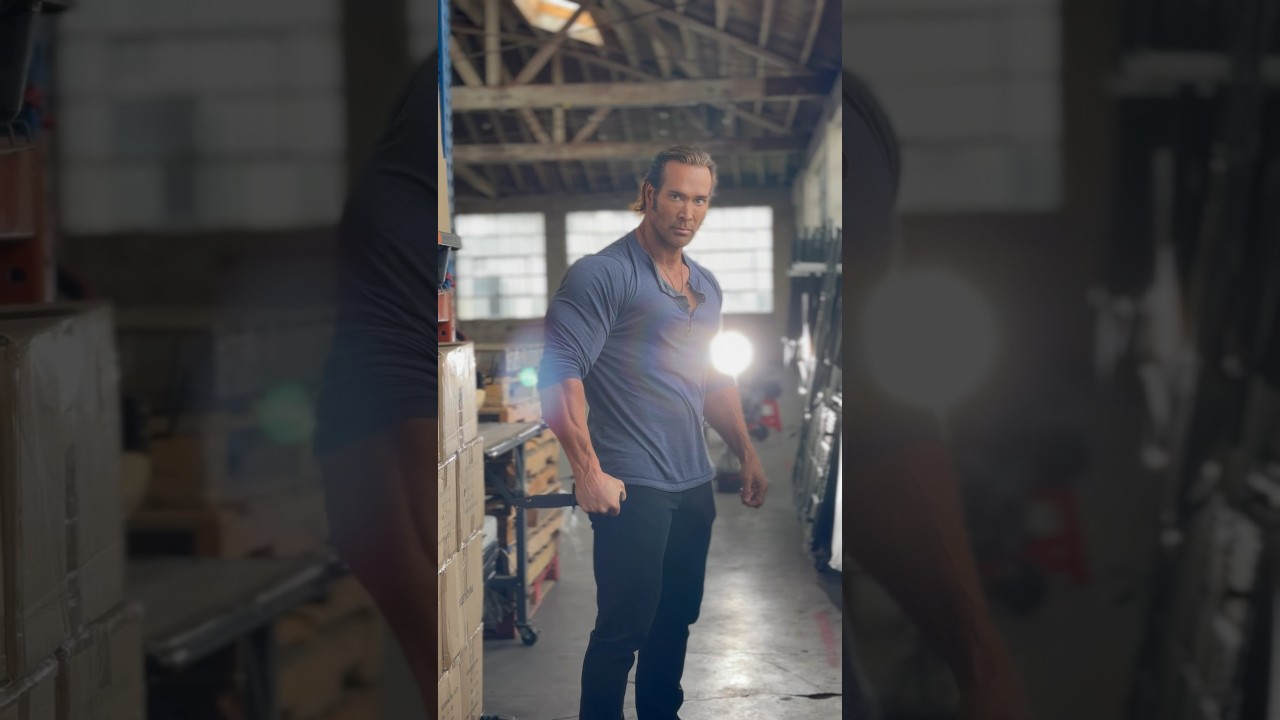 Mike O’Hearn on set for new movie