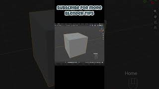 Blender Quick Tips - Pt. 3: Framing Your View in Blender #blendertips #blendernavigation #shorts