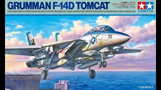 TAMIYA Grumman F-14D Tomcat VF-213 1/48 Part 4: (Final Part)