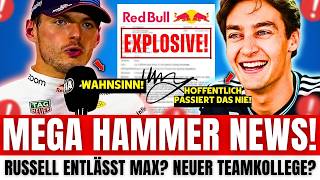 BOMBSHELL: Max Verstappen BLASTS Russell LIVE? | Hamilton EXPLODES at Ferrari | Mercedes