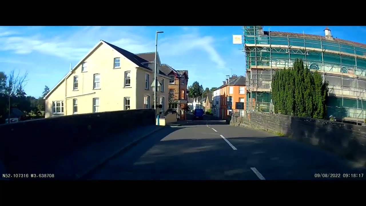 Wales by Road - Carmarthenshire - A483 Llanwrtyd Wells to Llandovery