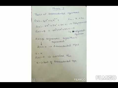 KTU- CE306 Computer Programming and Computational Techniques - Module 5 - Part 1
