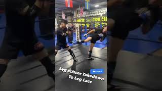 Scissor Leg Takedown Tutorial 💥
