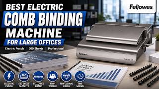 The best electric binding machine I've ever used.