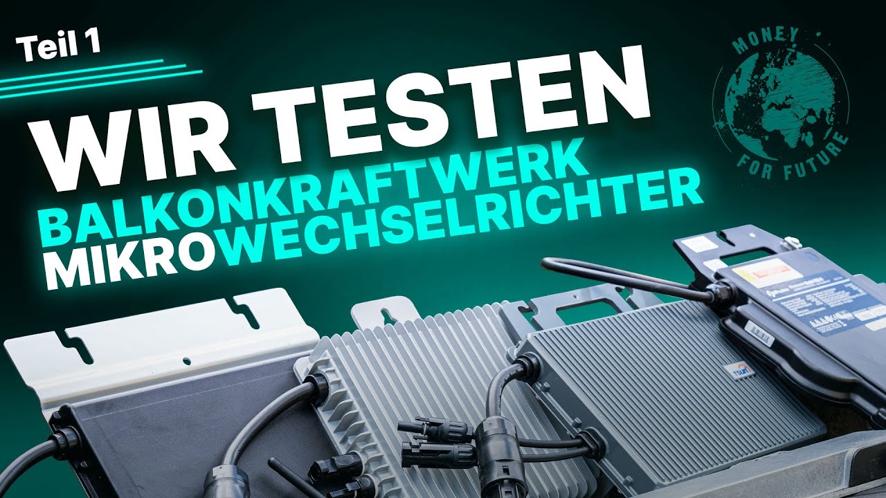 Mikro Wechselrichter für Balkonkraftwerke 