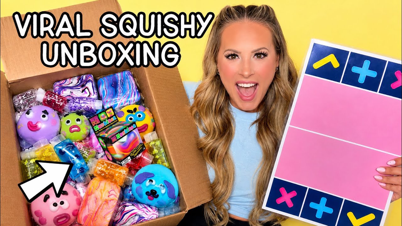 SURPRISE VIRAL SQUISHY PACKAGE FROM @MrsBench 📦🤭 #satisfying #unboxing #squishy #needoh #viral 