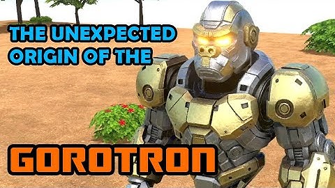 The unxpected origin of the GOROTRON - Age of Warbots