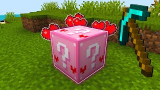 Minecraft Lucky Block Pero Pink..