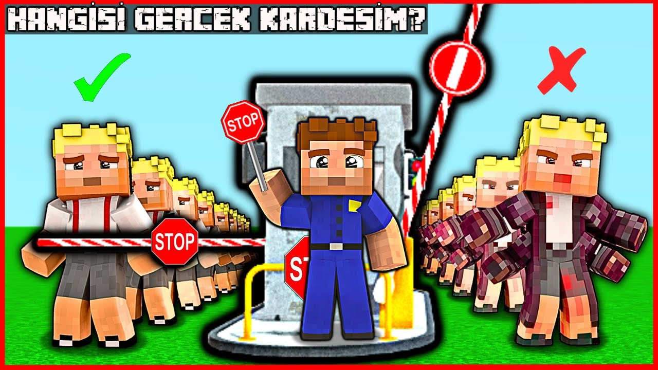 HANGİSİ GERÇEK MUTANT KARDEŞİM EFEKAN? 😱 -Minecraft