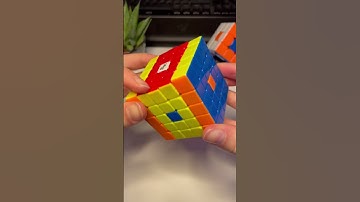 How to make the dot pattern on a 5x5 #cubing #5x5 #rubikscube #pattern