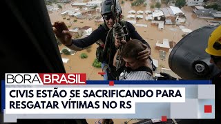 Resgates dramáticos em meio à tragédia no Rio Grande do Sul | Bora Brasil
