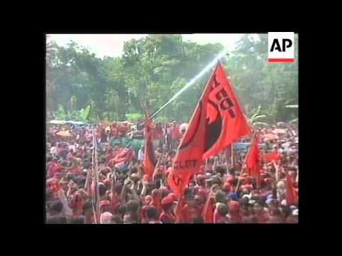 INDONESIA: PRO MEGAWATI SUKARNOPUTRI RALLY