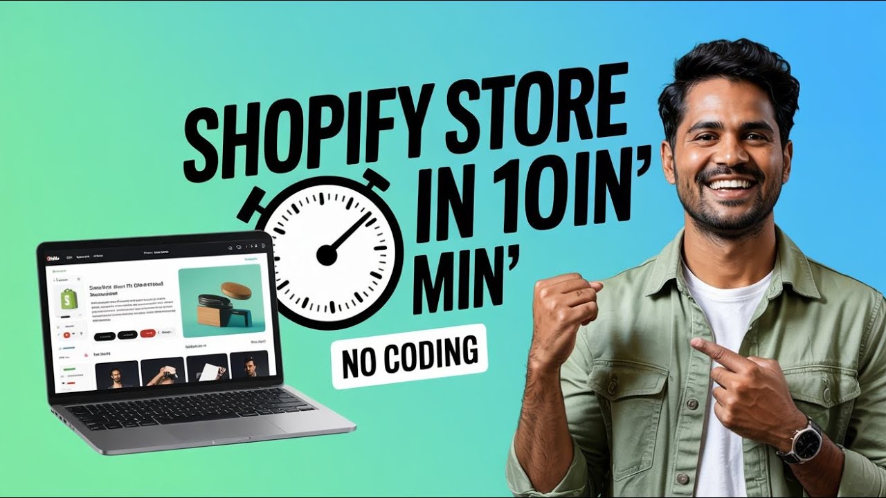 🚀 Build Your Shopify Store in Just 10 Minutes! - YouTube