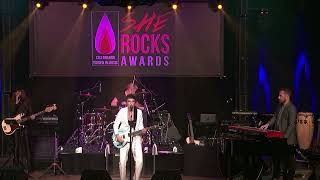 Carmen Vandenberg performs at the 2022 She Rocks Awards