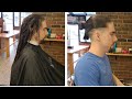 1ST HAIRCUT IN 6 YEARS! (AMAZING TRANSFORMATION)