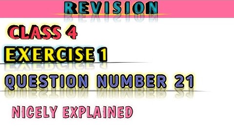 Class 4 R.S Aggarwal chapter 1 Exercise 1question number 21 with easy method | R.S Aggarwal class 4|