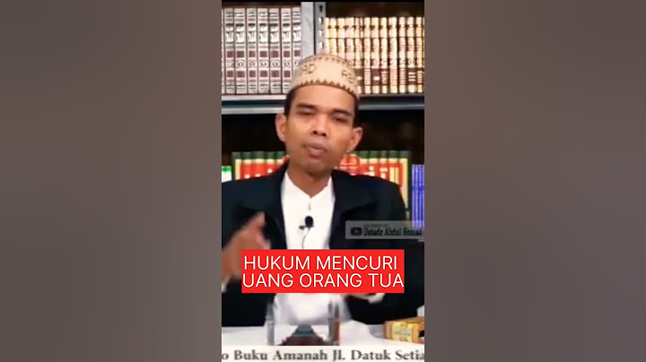 HUKUM MENCURI UANG ORANG TUA OLEH UAS #islam #ustadzabdulsomad #uas